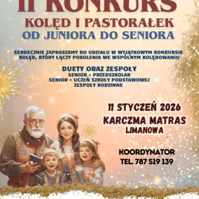 II Konkurs Kolęd i Pastorałek od Juniora do seniora